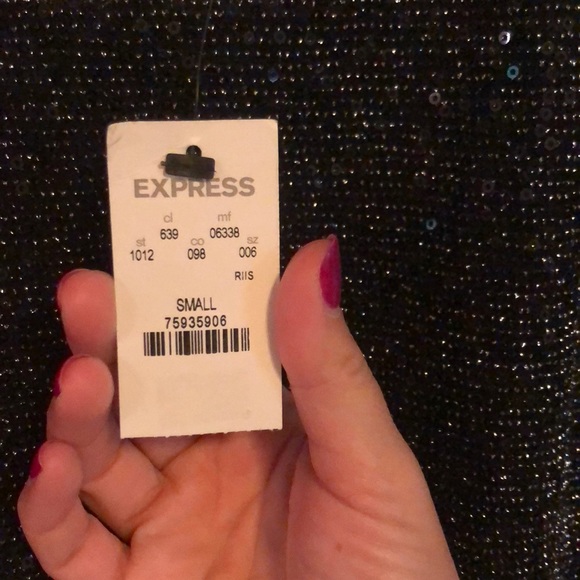 NWT Express Sequin Tank - Picture 5 of 8